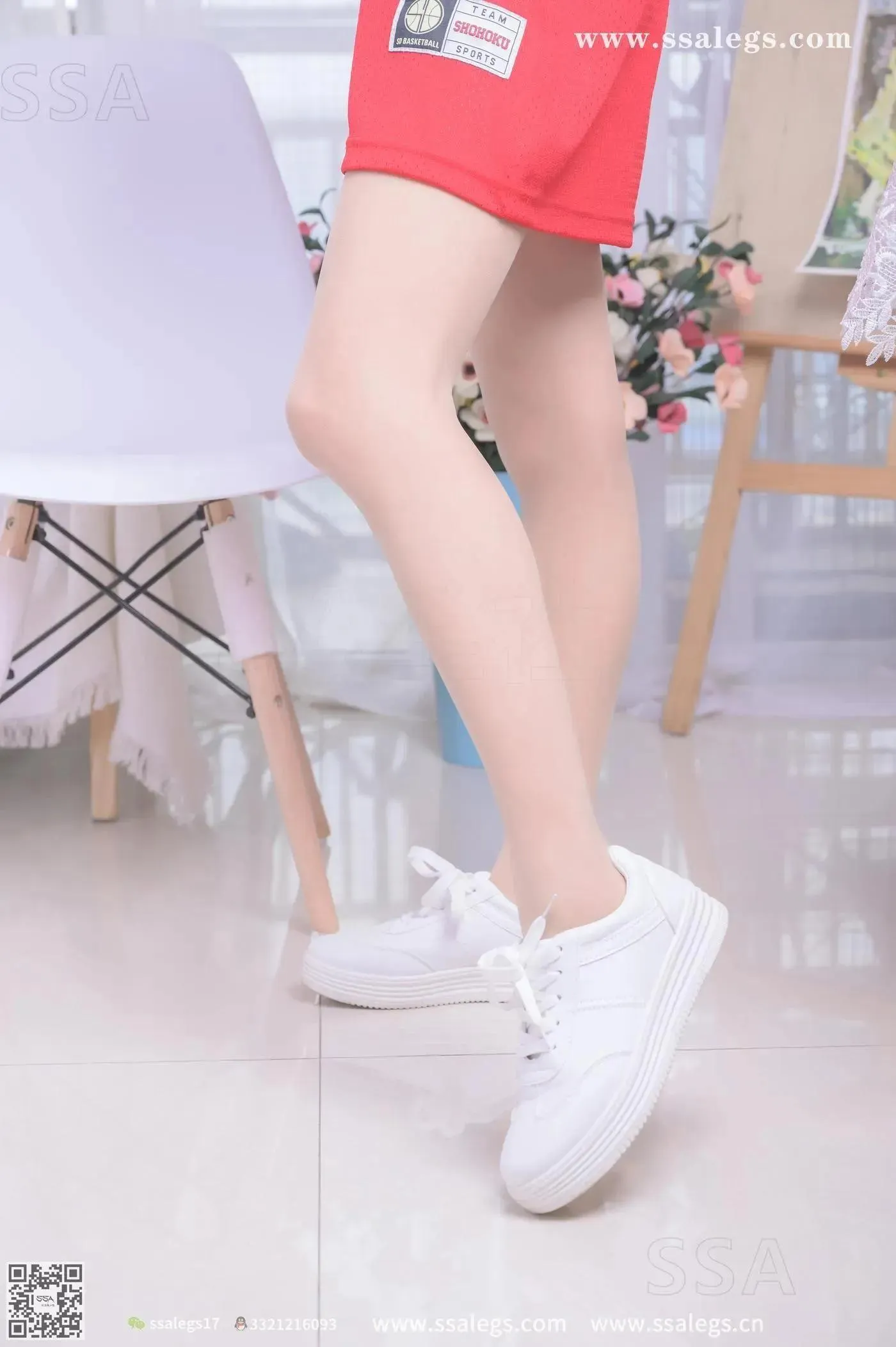 [SSA丝社]超清写真 NO.324 素素小姐姐放假在家陪你玩篮球(上) [80P]插图3